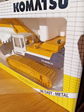 Vintage 1990s-Joal Komatsu 1:32 Die Cast Metal Excavator PC400LC-5 (version 186)