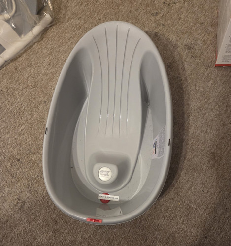 Babydam grey baby bath - bath, tub