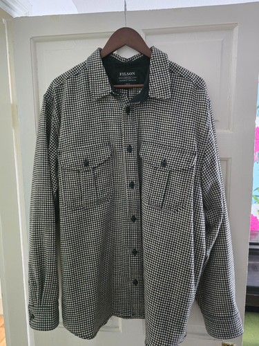 Filson cream black houndstooth - filson,