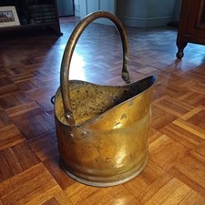 Brass Coal Bucket Scuttle