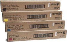 4 x Original Toner XEROX DocuColor 240 242 250 252 260 WorkCentre 7655 7665 7765