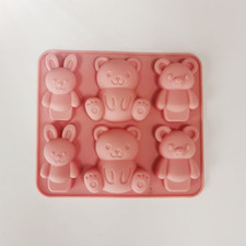 Cute Teddy Bear Silicone Mould