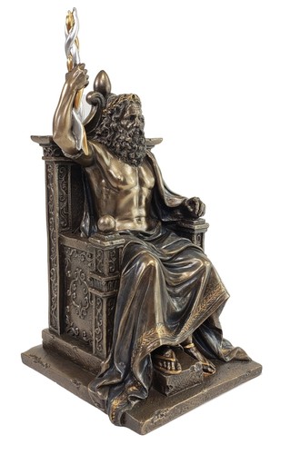 King zeus god - god, thunder