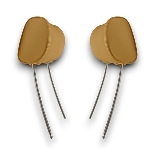 Front headrests with - headrests,