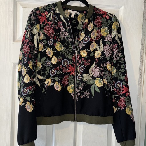 Zara trf outerwear floral - outerwear,