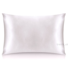 100% Mulberry Silk Pillowcase 22 Momme Anti Wrinkle Hair Skin UK TRÈSILK
