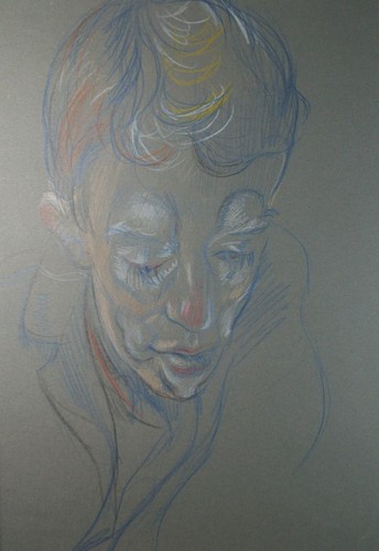 Original pastel drawing - original,