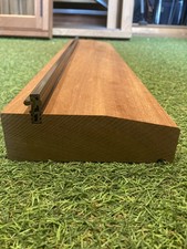 Exterior Door Frame External Cill Solid Sapele Hardwood 145mm x 45mm + PVC Bar