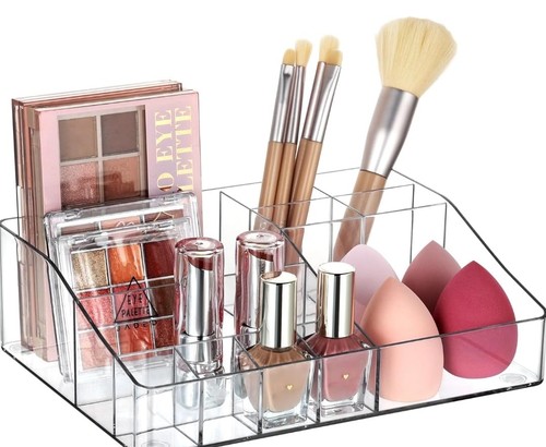 Clear makeup organizer tier - makeup,