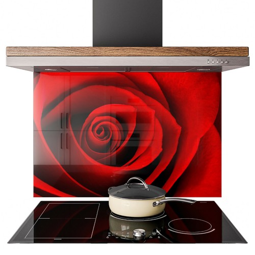 Glass splashback kitchen tile - glass,