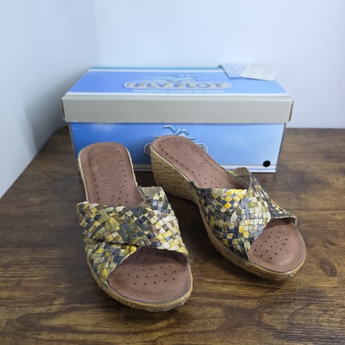 Fly flot slip wedge sandals - slip, on