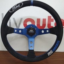 Sports Steering Wheel Suede Ford Escort Sierra Rs Cosworth 13 25/32in
