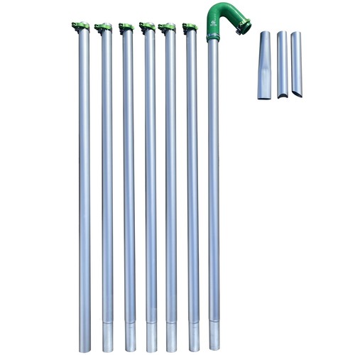 Gutter vacuum pole - gutter, kit
