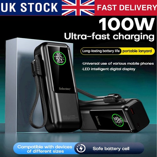 100w 90000mah power - pd, bank