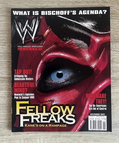 Wwe magazine november 2002 - wwe,