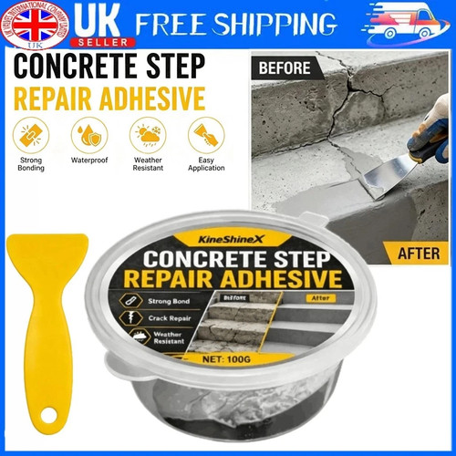 Concrete step repair adhesive - step,