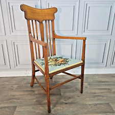 Antique Wooden Carver Armchair