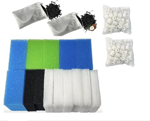 Aquarium filter media set for - media,