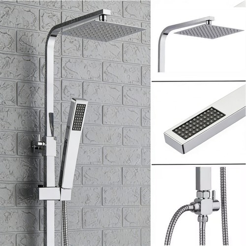 Large waterfall chrome square - chrome,