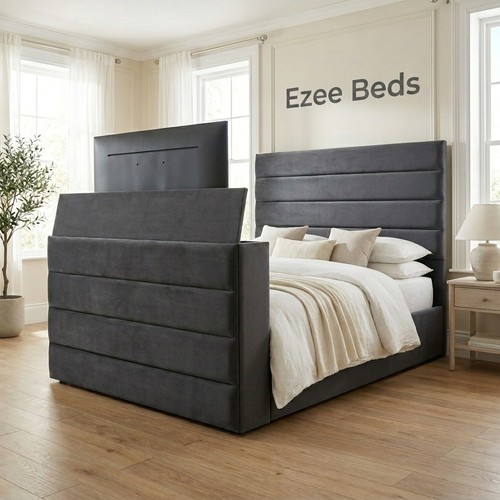 Platform bed frame - tv,