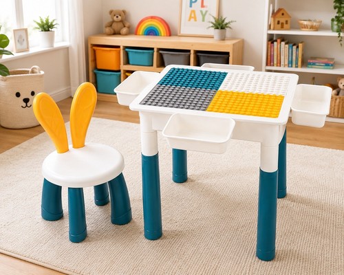 Kids table chair desk set - desk,