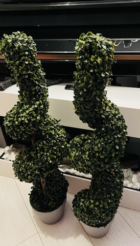 Spiral artificial plants pot - artificial, plants/pot