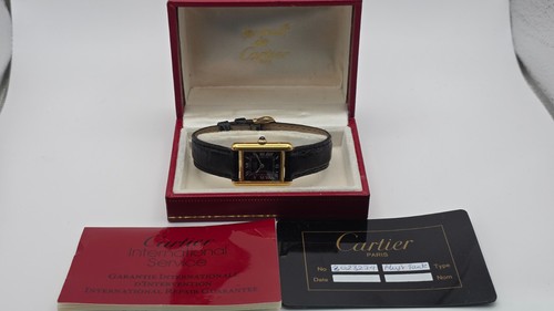 Must cartier tank 18ct gold - must,