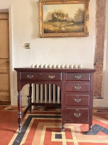 Antique mahogany small - antique,