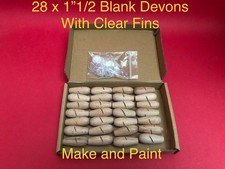 DEVON MINNOWS 28 x 1" 1/2 WOOD