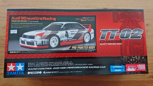 Tamiya 47511 600 audi - tamiya, 47511-600