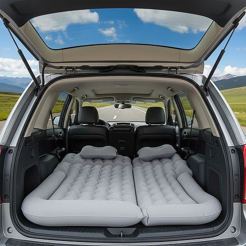 Car air bed - air, sleep