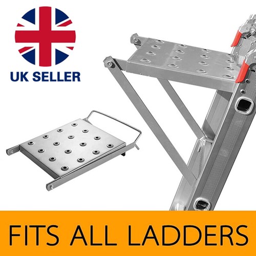 Folding work platform - work, ladder