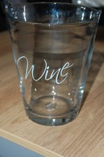 Glass Wine Cooler Bucket Cooler 21.5cm Tall