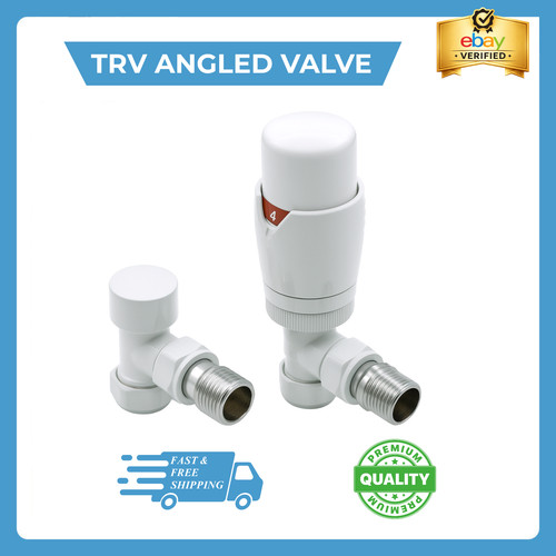 Angled trv radiator - trv,