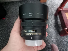 Nikon AF-S 50mm f/1.8 lens