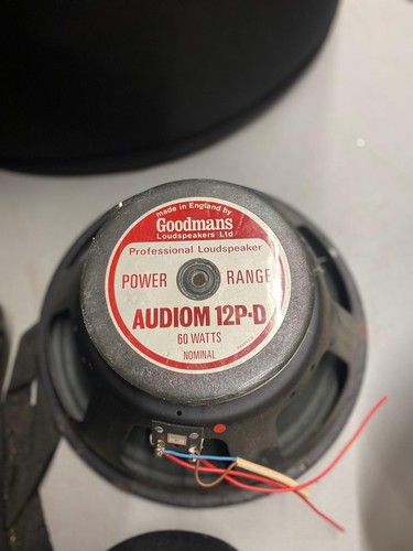 Goodmans audiom 12p inch - goodmans, 12p-d