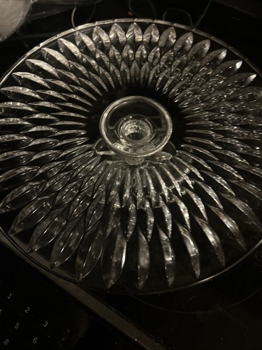 Block crystal chalet pedestal - crystal,