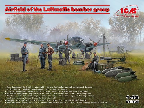 Icm airfield of the - icm, 1/48