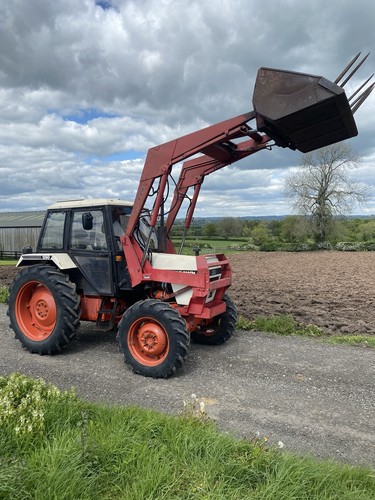David brown 1390 4wd loader - david,