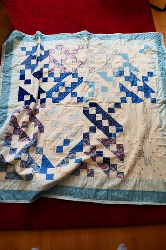 Quilt throw home - /, made