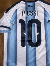 Lionel Messi signed Argentina