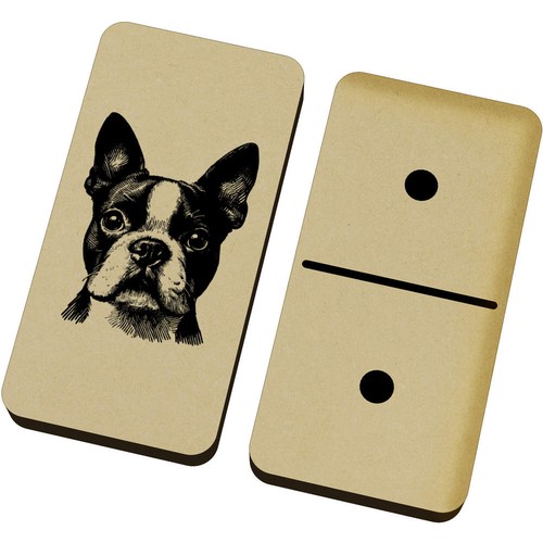 Boston terrier domino set - set, &