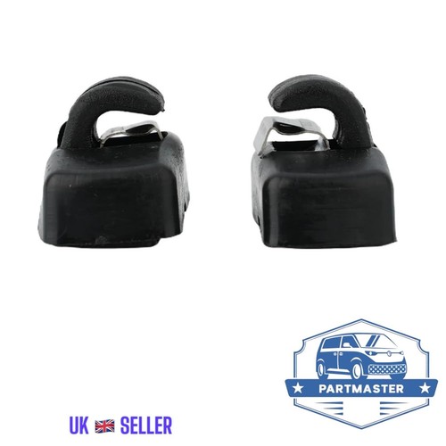 Front sun visor hook clips - 2x,