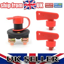 Battery Isolator Switch Wth