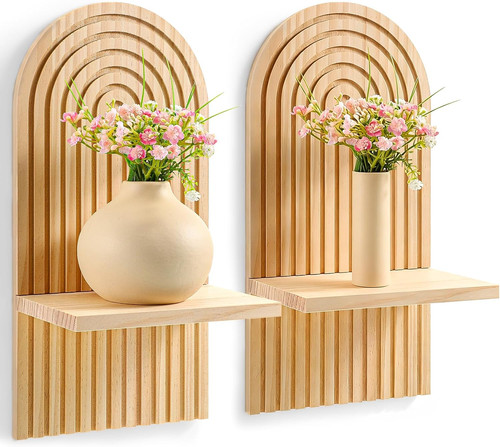 2pcs boho wall candle sconces - 2pcs,