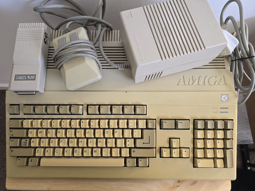 Commodore amiga 500 vintage - amiga,