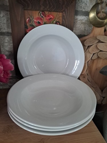 Set plain white - plain, soup