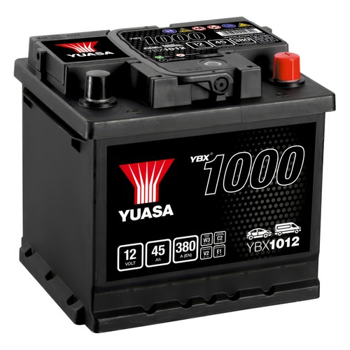 Yuasa car battery 12v - 12v, 45ah