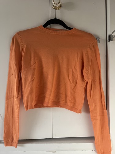 Bershka orange long sleeve