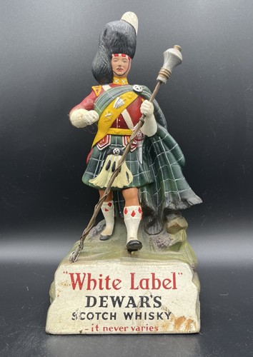 Vintage dewar white label - white,